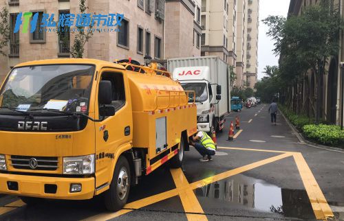 句容市小区管道清淤及CCTV检测