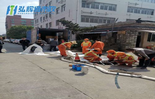 句容市管道修复现场